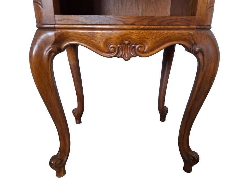 Beistelltisch Nachttisch Louis XV night table french Holz Kommode Abstelltisch - Bild 2 von 4
