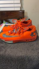 Nike KD 6 Basketball Sneakers in Bright Orange