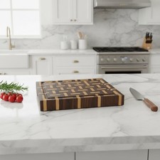 Handcrafted Walnut End Grain Cutting Board