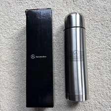 Mercedes-Benz Large Stainless Steel Thermos Flask Thermoskanne *BRAND NEW*