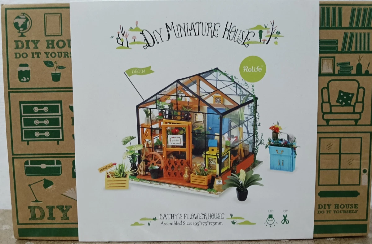 Odoria Casa delle Bambole Scaletta Miniatura: 1/12 Scala Costruzione non Finito Fata Giardino Rustico - Mini Mobili Legno Gnomo Elfo DIY Artigianato