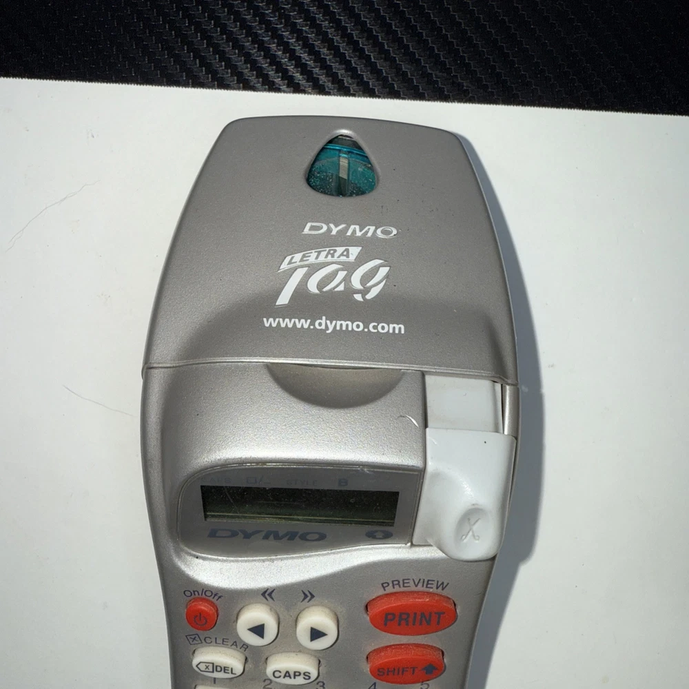 Label Maker DYMO LetraTag Handheld Personal  Printer 1/2 Inch Label N10926 works