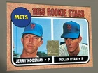 Nolan Ryan/Jerry Koosman 1999 Topps “1968 Rookie Stars” Reprint Card