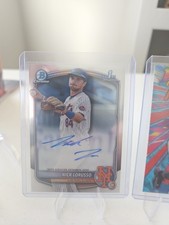 NY Mets Lot Lorusso Rookie Autograph, Luisangel Acuna, Francisco Lindor