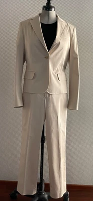 Hosenanzug von Strenesse, leichter Sommeranzug, Damen, sandbeige, Gr 36+40, neu - Bild 1 von 4