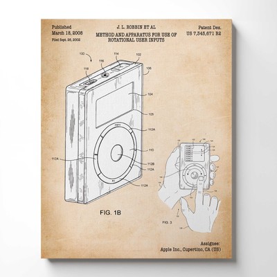 Technology Poster for Classroom, Computer Canvas Wall Art Print