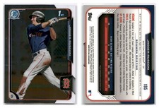 2015 Bowman Chrome Draft #195 Jagger Rusconi - Boston Red Sox
