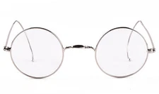 39 47 49mm Round Vintage Antique Wire Reading Glasses Reader Eyeglass+0.25~+6.00