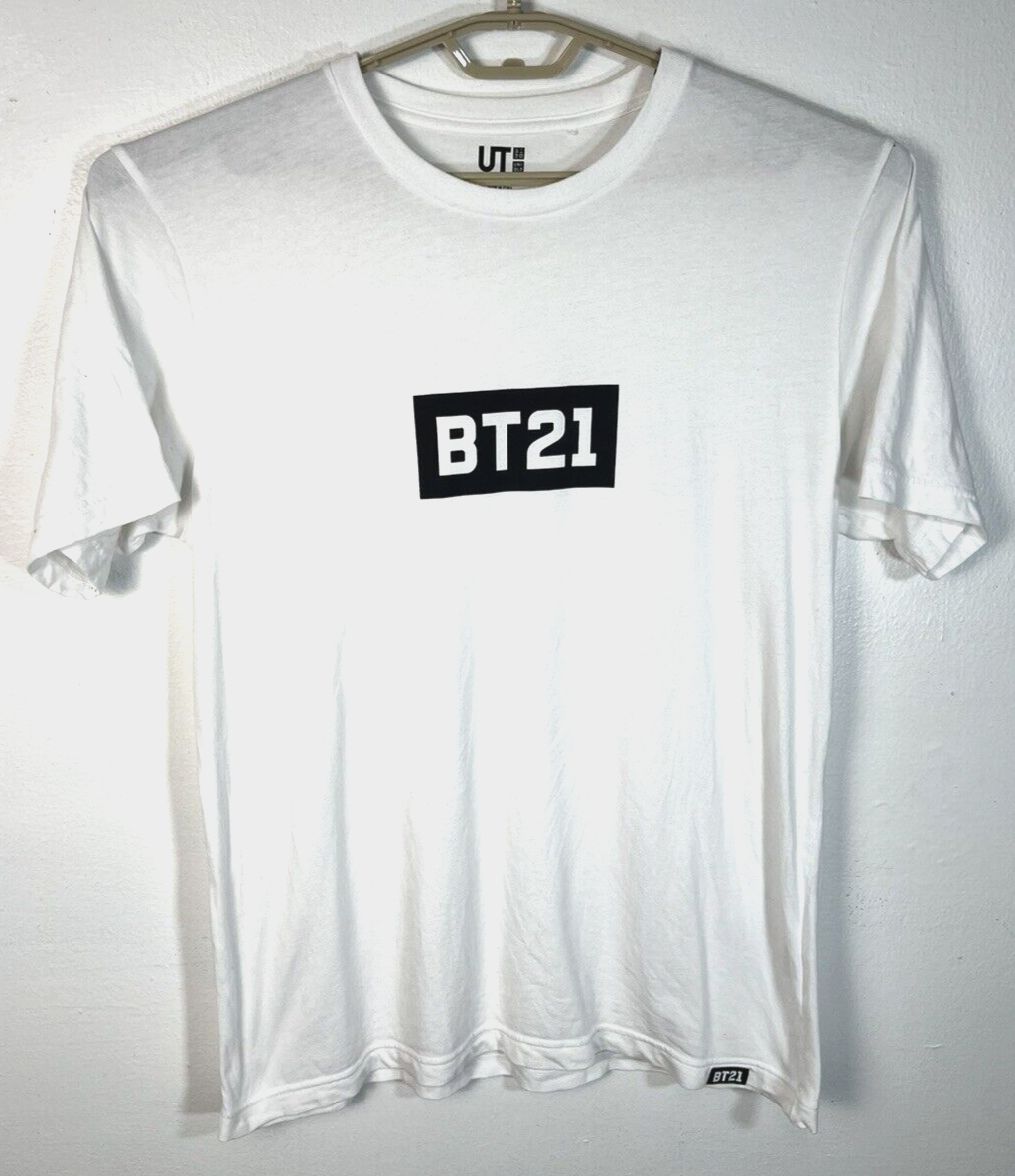 ユニクロ　BT21 Ｔシャツ　Lサイズ BT21 BTS バンタン ユニクロ UNIQLO コラボ tシャツ ブラック