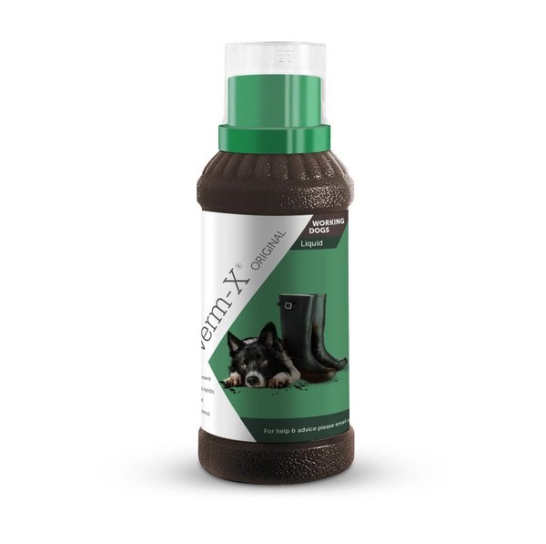 Verm-X FlüSsig Zur Effektiven Darmreinigung FüR Hunde 1L Magen Und Darm-image