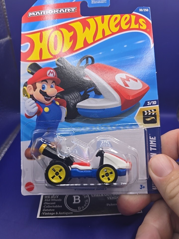 2025 Hot Wheels 1:64 Mario Kart Diecast Model Cars - GXX97