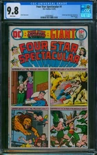 Four Star Spectacular #1 ⭐ CGC 9.8 ⭐ Golden Age Flash Story! DC Comic 1976