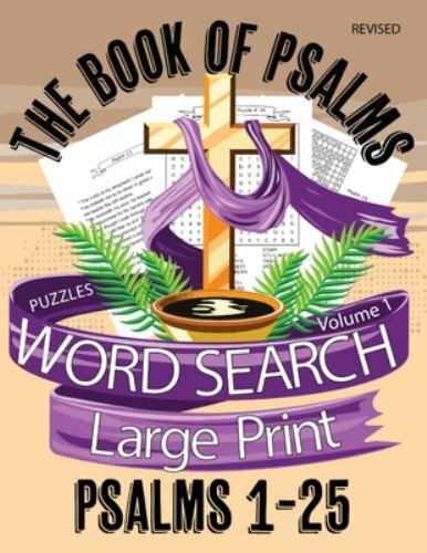 The Book of Psalms Large Print Word Search Puzzles Ser.: The Book of ...