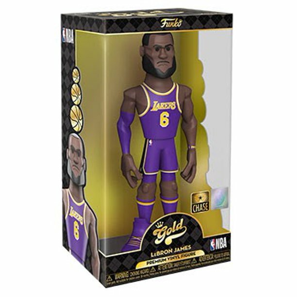 Funko Gold Lebron James Purple Jersey Chase 12
