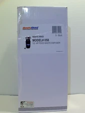 Waste Maid 1/2 HP Continuous Feed Garbage Disposal with Cord, Anti-Jam & Compact