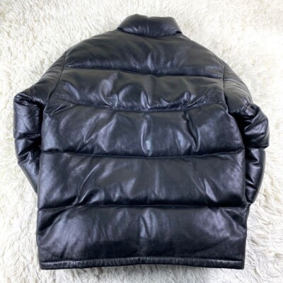 ジャケット・アウター schott size 36 Schott Leather Down Jacket Size 36 Made in USA | eBay