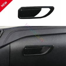 For Ford Escape Kuga 20-22 Carbon Fiber Steel Co-Pilot Storage Box Handle Bowl