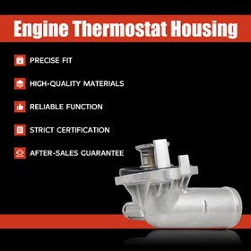 1PC Engine Thermostat Housing for Dodge Charger Enforcer GT Pursuit SXT 3.6L