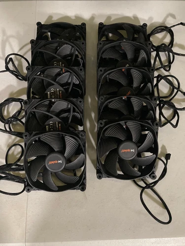 Lot of Be Quiet! Silent Wings 3 Fans