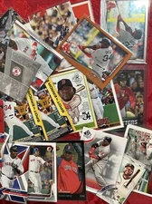 David Ortiz card choice... Red Sox, All Star... Choose the card you want..