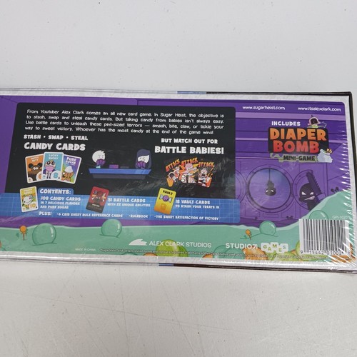 Alex Clark Studios Sugar Heist Card Game Kickstarter Edition New Sealed - Picture 6 of 7
