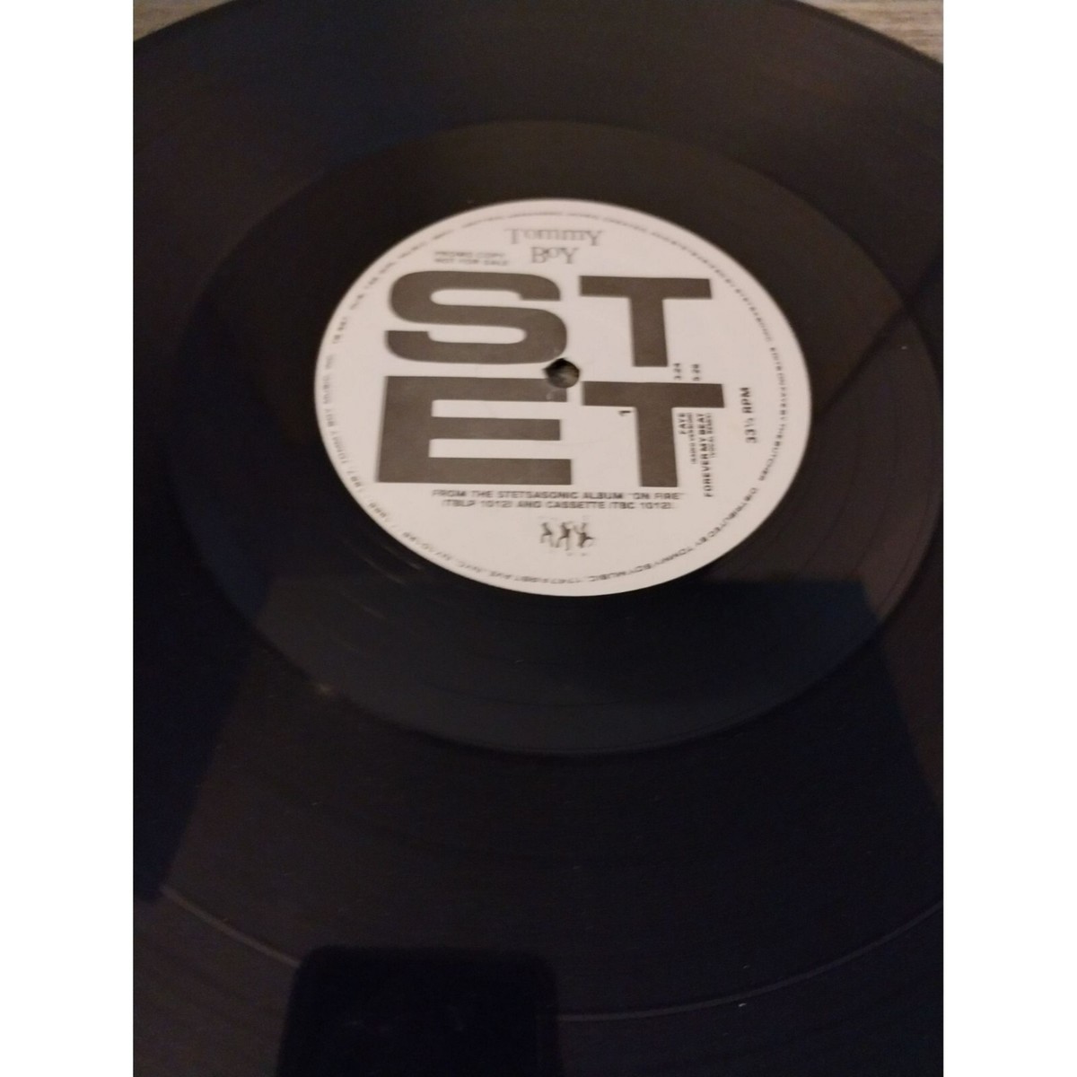 Stetsasonic Faye / Forever My Beat Tommy Boy Records 12