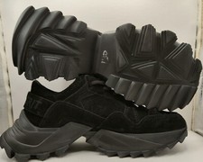 Soho Grit Trainers Suede & Real Leather - Made In Italy - Ex Display RRP £220 