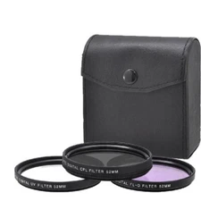Xit 52mm 3 Piece Filter Kit  to Protect My Lens + Pouch