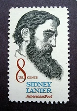 Sc # 1446 ~ 8 cent Sidney Lanier Issue (dj11)