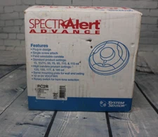 SPECTRALERT ADVANCE PC2R Horn/Strobe Ceiling 2W STD CD Red