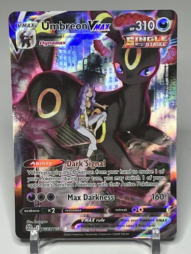 Umbreon VMAX TG23/TG30 Swsh09: Brilliant Stars Trainer Gallery Holo