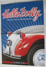 CITROEN 2CV BROCHURE 4 PAGINE. 2CV6 SPECIAL 2CV6 CHARLESTON & 2CV6 DOLLY