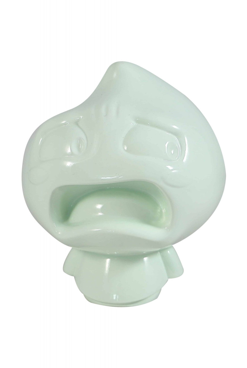 工芸品 Aokizy SEUNG CHEOL OK RARE Seungcheol Ok AOKIZY Apeach Sculpture SIGNED LTD ED NOS