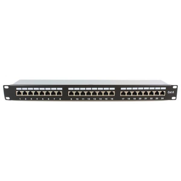 Microconnect PP-007 pezzo di pannello 1U (19 FTP. 6 patch panel - 24 port Krone