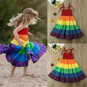 rainbow party dresses