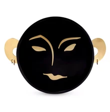 L'Objet Face Round Tray