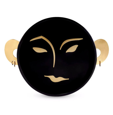 L'Objet Face Round Tray
