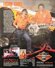 Vrhtf Vtg Style Nhra Don The Snake Prudhomme Bob Brandt Sig Erson Cams Ad