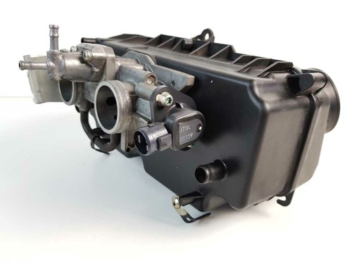 Corpo Farfallato con Airbox HONDA SILVER WING FJS 400 2006>2008 Throttle Body - Foto 8 di 9
