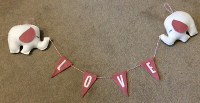 elephant bunting for nursery