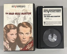 The Mad Miss Manton Betamax Small Clamshell 1984 Stanwyck Fonda BETA