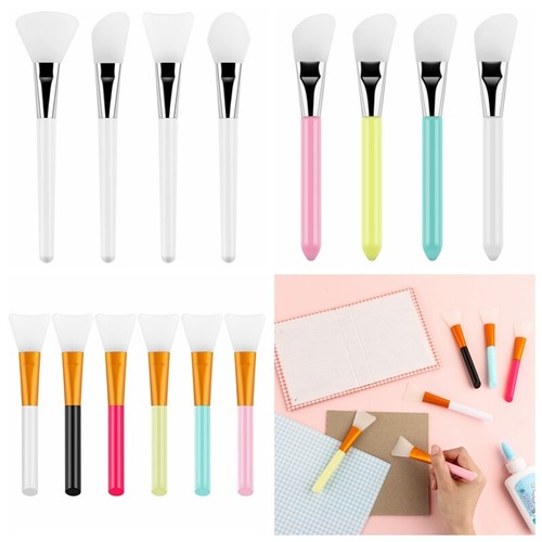 Set Spazzole Epossidiche Resina Riutilizzabili Strumento Diffusione Spazzola Artigianale Silicone Resistente al Calore - Foto 1 di 16