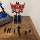 Vintage 1984 Hasbro G1 Transformers Optimus Prime Cab Trailer & accessories