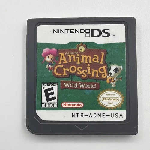 Animal Crossing Wild World Nintendo DS Tested Works Cartridge Only