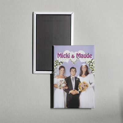 Micki + Maude Mini Movie Poster Fridge Locker Magnet