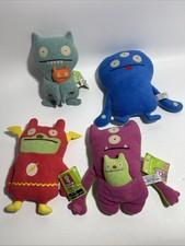 Lot Of 4 Ugly Doll Plush, Some With Tags