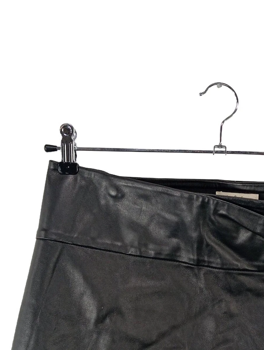 BA&SH Wickelrock Damen Rock Gr. DE 40 schwarz extravaganter Stil