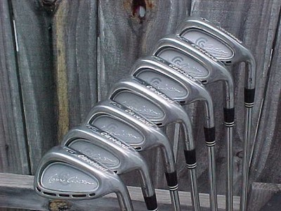 Cleveland Tour Action TA7 Stainless Golf Clubs Irons Set 4 thru PW w R Sensicore