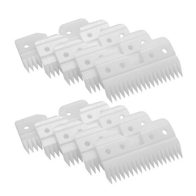 10x 18 Zähne Keramik Klinge Ersatz für OSTER A5 Serie Clipper Blades Cutter