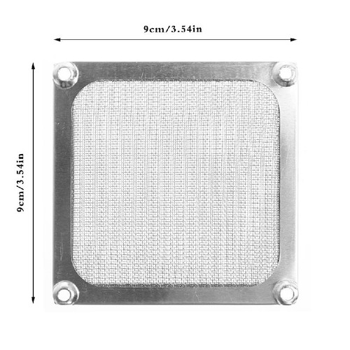 80mmx80mm Computer Filter Mesh PC Net for Case Fan Cooler Dustproof Cove - Afbeelding 3 van 8